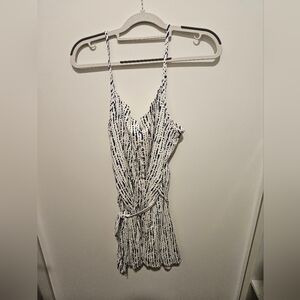 Market & Spruce Navy and White Women's Dress